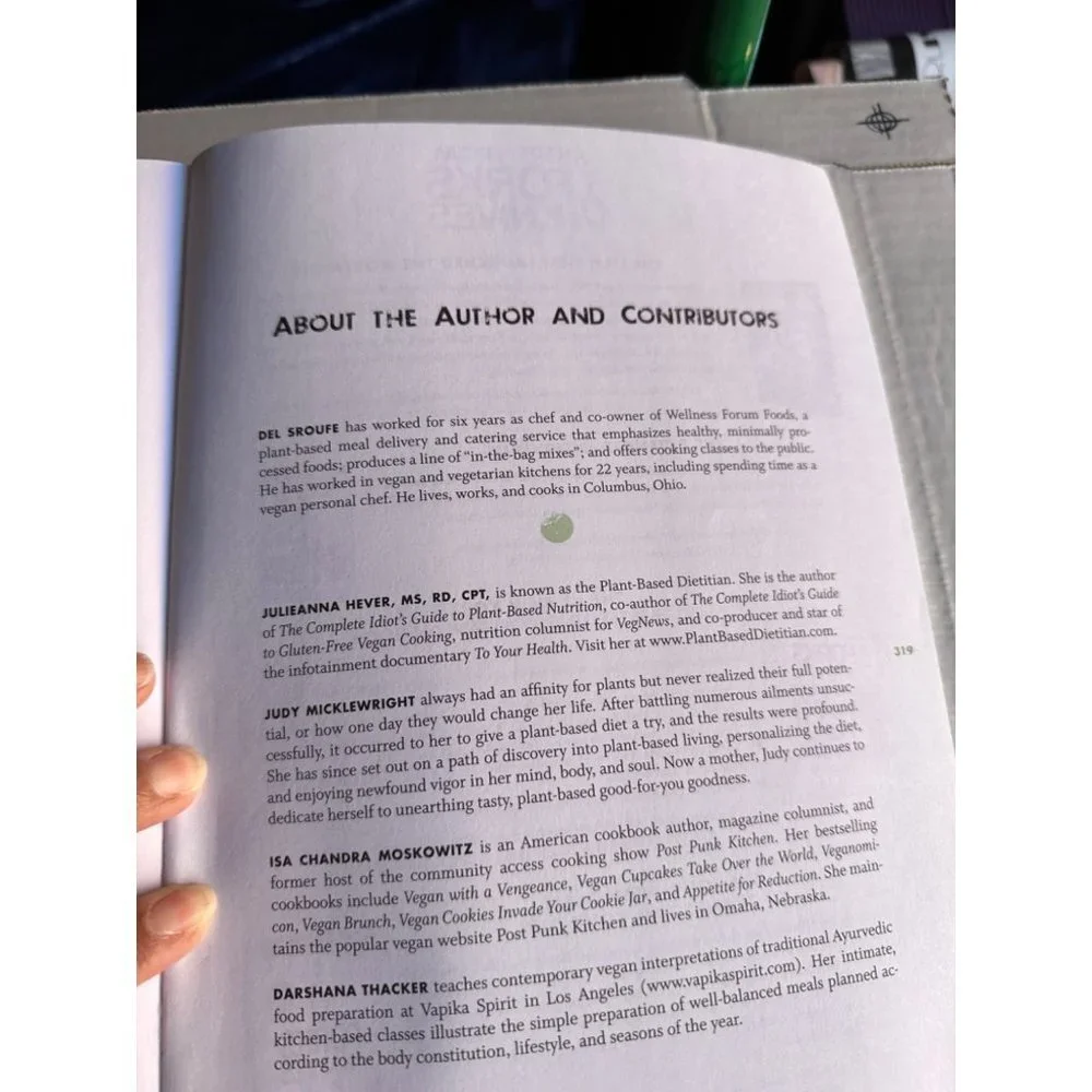Forks Over Knives BestSeller Cookbook Plant Base. Book Kindly Used Good conditio